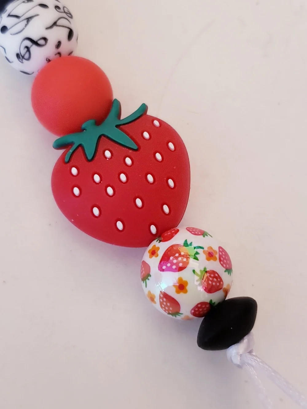 Handmade Nana Komatsu Nana Osaki Anime Strawberry Keychain
